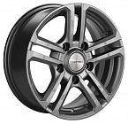 Khomen Wheels KHW1602 (Niva 4x4 Bronto) 6,5x16 5x139,7 ET 35 Dia 98,5 (Gray)
