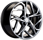 Khomen Wheels KHW1716 (Jac/Москвич 3) 7x17 5x108 ET 40 Dia 54,1 (Gray-FP)