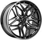 Skill SL428 9x21 5x120 ET 33 Dia 62,55 (Черный + полированный обод)