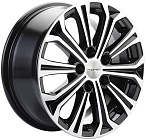 Khomen Wheels KHW1610 (DFM 580) 6,5x16 5x110 ET 45 Dia 67,1 (Black-FP)