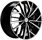 Khomen Wheels KHW1717 (Jolion) 7x17 5x114,3 ET 37 Dia 66,5 (Black-FP)