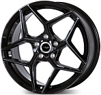 Lizardo 5540 8,5x19 5x108 ET 45 Dia 67,1 (B (Black))