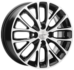 Khomen Wheels KHW1506 (Nexia) 6x15 4x100 ET 45 Dia 56,6 (Black-FP)