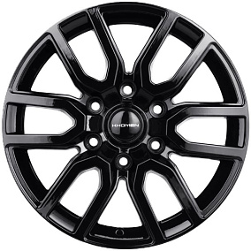 Диски Khomen Wheels KHW1723 (JAC T6 Pickup) 8x17 6x139,7 ET 30 Dia 106,1 (Black)