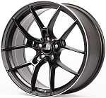 Rays DQ020-SB406 8,5x19 5x114,3 ET 35 Dia 73,1 (чёрный матовый + полированный обод)