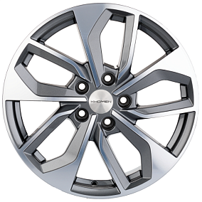 Диски Khomen Wheels KHW1703 (Kodiaq/Tiguan) 7x17 5x112 ET 40 Dia 57,1 (F-Silver)