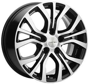 Диски Khomen Wheels KHW1608 (Multivan) 6,5x16 5x120 ET 38 Dia 65,1 (Black-FP)