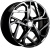 Khomen Wheels KHW1716 (Evolute i-Joy) 7x17 5x110 ET 40 Dia 67,1 (Black)