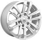RST R107 (Fortuner) 7,5x17 6x139,7 ET 30 Dia 106,1 (Silver)