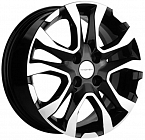 Khomen Wheels KHW1503 (Lada Granta) 6x15 4x98 ET 36 Dia 58,5 (Black-FP)