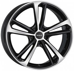 Диски Mak Nurburg 8,5x21 5x112 ET 43 Dia 66,45 (Black Mirror)