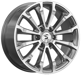 Диски КиК КР006 8,5x20 6x139,7 ET 27 Dia 77,9 (Diamond Gloss Graphite)