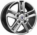 КиК Backfire 8x18 5x127 ET 45 Dia 71,6 (Дарк платнум)