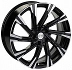 Khomen Wheels KHW1901 (CX-5/CX8) 7,5x19 5x114,3 ET 45 Dia 67,1 (Black-FP)