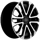 Khomen Wheels KHW1805 (Fortuner/Hilux) 7,5x18 6x139,7 ET 30 Dia 106,1 (Black-FP)