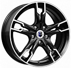 КиК Солар (КС875) 7x17 5x114,3 ET 45 Dia 67,1 (Алмаз черный)