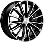 Khomen Wheels KHW1611 (Huyndai/Kia) 6,5x16 5x114,3 ET 43 Dia 67,1 (Black-FP)