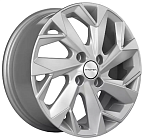 Khomen Wheels KHW1402 (Alsvin/Getz/i20) 5,5x14 4x100 ET 46 Dia 54,1 (F-Silver-FP)