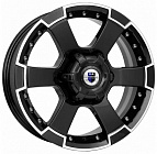 КиК M56 (КС593) 7x16 6x139,7 ET 20 Dia 110,1 (Алмаз черный)
