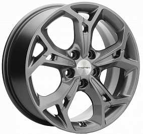 Диски Khomen Wheels KHW1702 (CX-5/Seltos/Optima) 7x17 5x114,3 ET 50 Dia 67,1 (Gray)