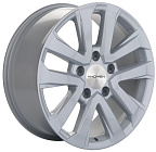 Khomen Wheels KHW2003 (LX570/LC100/LC200) 8,5x20 5x150 ET 58 Dia 110,1 (F-Silver)