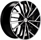 Khomen Wheels KHW1717 (Ford C-Max) 7x17 5x108 ET 50 Dia 63,35 (Black-FP)
