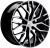 Khomen Wheels KHW2005 (Exeed VX) 8,5x20 5x108 ET 36 Dia 65,1 (Black-FP)