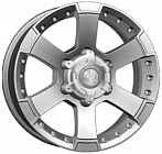 КиК М56 7x16 6x139,7 ET 38 Dia 92,5 (Дарк платнум)