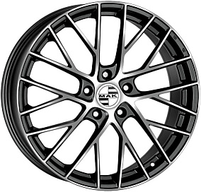 Диски Mak Monaco 8,5x19 5x130 ET 55 Dia 71,6 (Black Mirror)