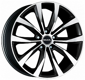 Диски Mak Wolf 8x18 5x112 ET 41 Dia 57,1 (Black Mirror)