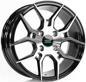 Диски Megami MGM-29 6x14 4x100 ET 35 Dia 73,1 (BKF)