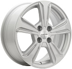 Khomen Wheels KHW1502 (Rio/Solaris) 6x15 4x100 ET 48 Dia 54,1 (F-Silver)