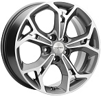 Khomen Wheels KHW1702 (Jolion) 7x17 5x114,3 ET 37 Dia 66,5 (Gray-FP)