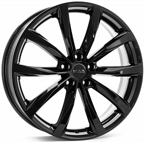 Диски Mak Wolf 7x17 5x114,3 ET 40 Dia 76,0 (Gloss Black)