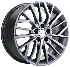 Диски Khomen Wheels KHW1717 (Seltos/Soul/Sonata) 7x17 5x114,3 ET 50 Dia 67,1 (Gray)