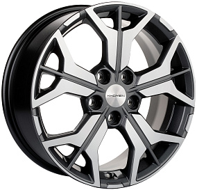 Диски Khomen Wheels KHW1715 (CX-5/i40) 7x17 5x114,3 ET 45 Dia 67,1 (Gray-FP)