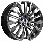 КиК Атакама 6,5x17 5x100 ET 48 Dia 56,1 (Дарк платнум)