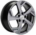 Khomen Wheels KHW1712 (Changan/Geely/Lexus/Toyota) 7x17 5x114,3 ET 45 Dia 60,1 (Gray)
