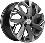 Khomen Wheels KHW1402 (Toyota Corolla) 5,5x14 4x100 ET 43 Dia 60,1 (Gray-FP)