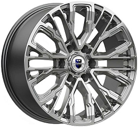 Диски КиК Кортес 8,5x19 6x139,7 ET 30 Dia 106,1 (Дарк платнум)