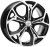 Khomen Wheels KHW1702 (Changan/Geely/Lexus/Toyota) 7x17 5x114,3 ET 45 Dia 60,1 (Black-FP)