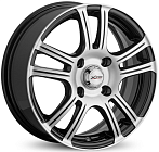 X Trike X-105М 6x15 4x114,3 ET 40 Dia 66,1 (BK/FP)