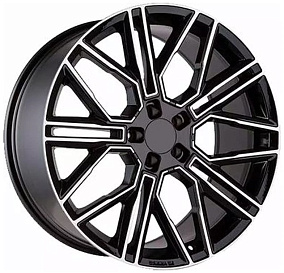 Диски Khomen Wheels KHW2101 (Tesla) 9,5x21 5x114,3 ET 40 Dia 64,1 (Black-FP)