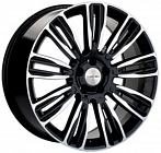 Khomen Wheels KHW2004 (Velar) 8,5x20 5x108 ET 45 Dia 63,4 (Black-FP)