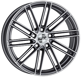 Диски Mak Leipzig 9x20 5x130 ET 50 Dia 71,6 (Gun Met-Mirror Face)