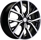 Khomen Wheels KHW1806 (Chery Tiggo 3/Tiggo 3 Pro) 7x18 5x108 ET 45 Dia 60,1 (Black-FP)
