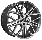 Khomen Wheels KHW2101 (Li 7/9) 9,5x21 5x120 ET 45,5 Dia 62,5 (Gray-FP)