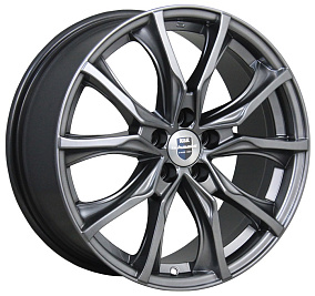 Диски КиК Твист 7,5x17 5x114,3 ET 50 Dia 67,1 (Дарк платнум)