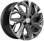 Khomen Wheels KHW1402 (Alsvin/Getz/i20) 5,5x14 4x100 ET 46 Dia 54,1 (Gray-FP)