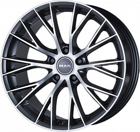 Диски Mak Munchen 8,5x19 5x112 ET 35 Dia 76,0 (Gunmetal Mirror Face)